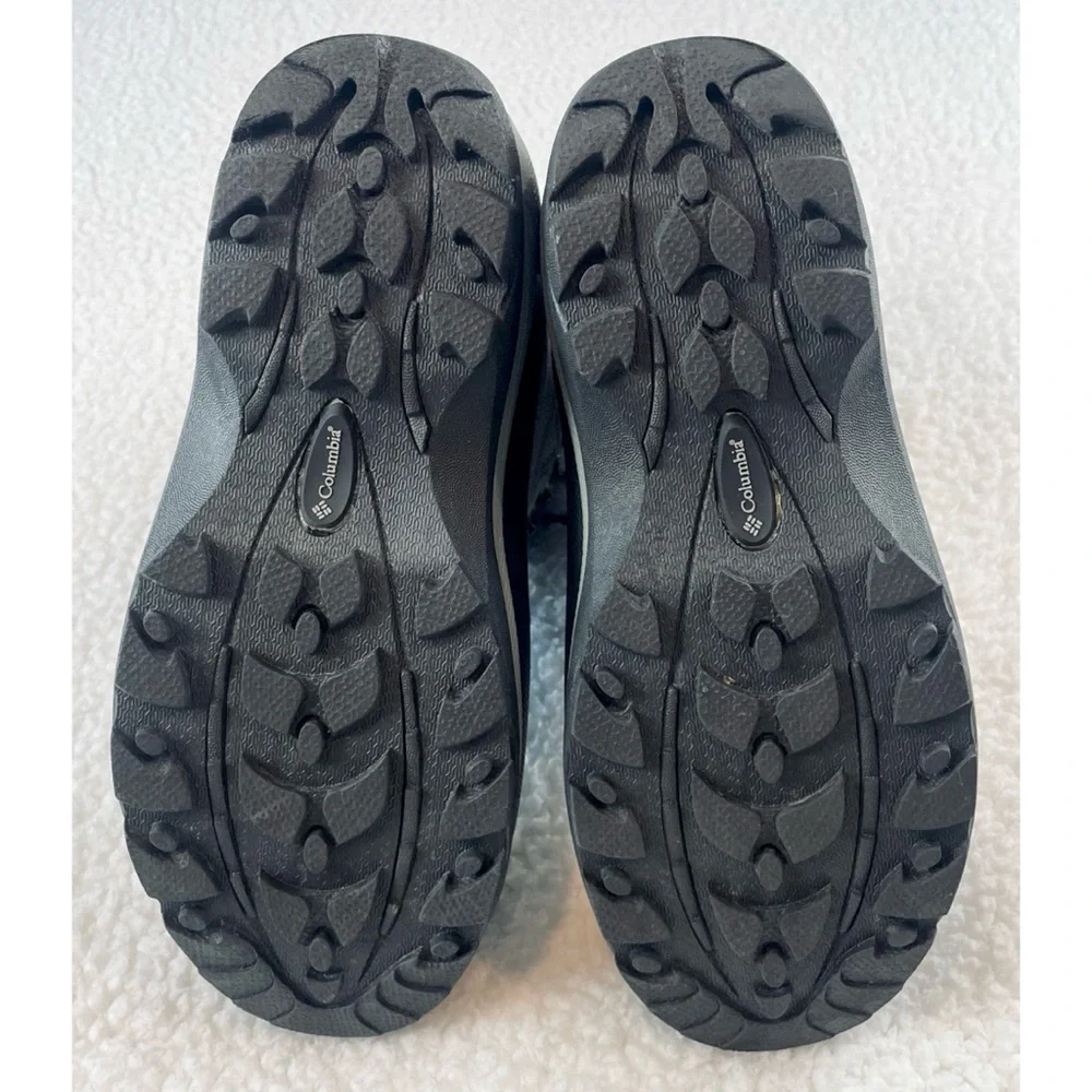 COLUMBIA • Blue/Grey Thermolite Water Resistant Cascadian Summit Winter Boots, 8 - Picture 12 of 16